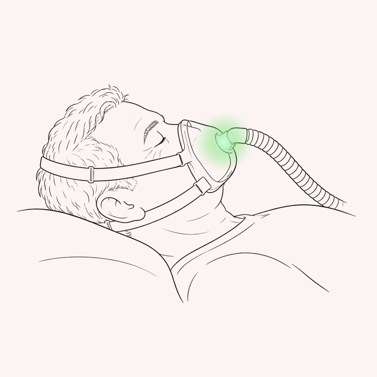 Confort avec masque PPC / CPAP
